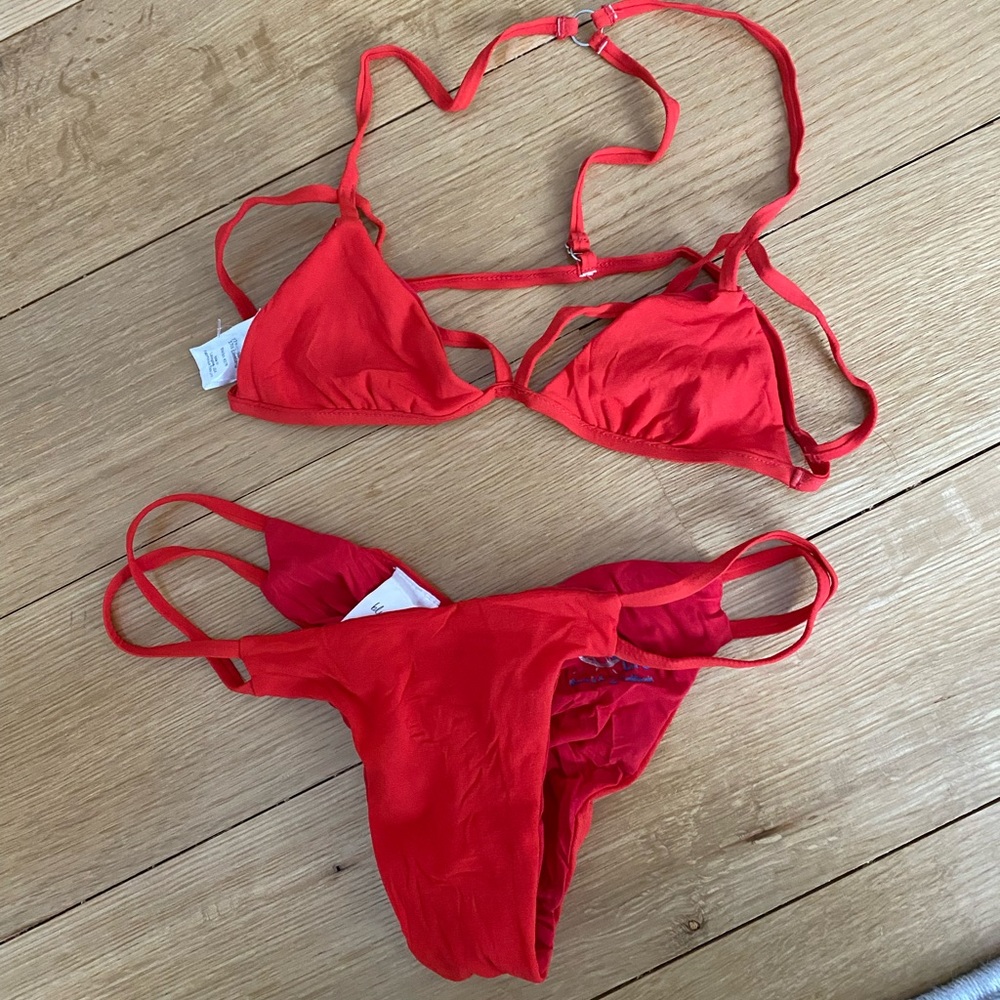 Blue Life red bikini